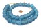 Jumbo Recycled Glass Beads, 21–25mm – African Sea Glass for Wall Hangings, Coffee Table Decor, Shelf Styling, and Home Accents – (Light Blue) – The Bead Chest